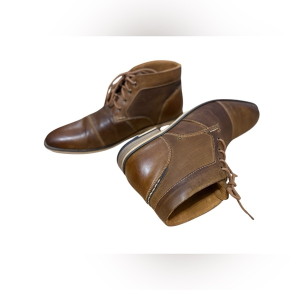 Steve Madden Jotter Men\'s Boots  Dark Tan Size 12
The Steve Madden Jotter